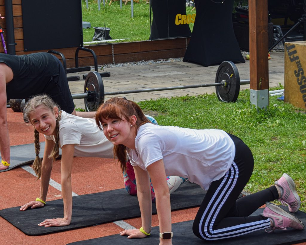 Cvičíme s úsmevom v Crossbefit Žilina.